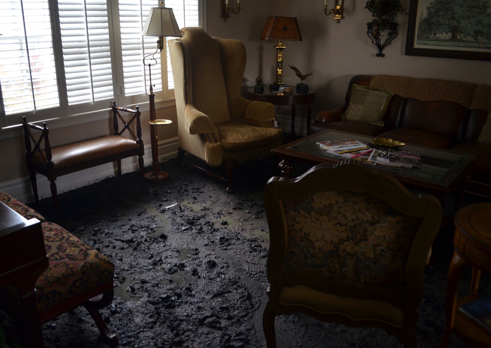Pine Manor: Among the wreckage